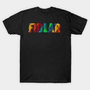 vintage color Fidlar T-Shirt